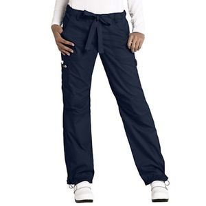 Koi Lindsey Cargo Scrub Pants in Navy